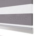 Füme Blackout Zebra Perde | Ennio