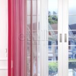 Excellence - Çizgili Dikey Tül Perde - Görsel 4