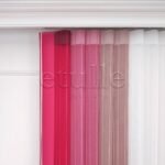 Excellence - Çizgili Dikey Tül Perde - Görsel 7