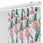 Flamingo Garden  - Baskılı Dikey Tül Perde