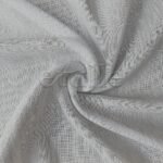 Gri Bambu Desenli Düz Tül Perde | Vakko - Görsel 6