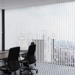 Gri Çizgili PVC Dikey Perde - Görsel 4