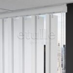 Gri Çizgili PVC Dikey Perde - Görsel 5