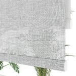 Gri Desenli Çiftli Stor Perde | Dauphine