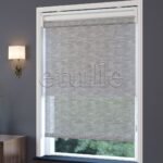 Gri Desenli Çiftli Stor Perde | Dauphine - Görsel 3