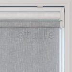 Gri Desenli Çiftli Stor Perde | Floris - Görsel 5