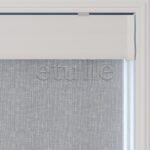 Gri Desenli Çiftli Stor Perde | Floris - Görsel 6