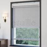 Gri Desenli Çiftli Stor Perde | Liliana - Görsel 3