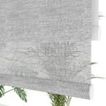 Gri Düz Çiftli Stor Perde | Lucent