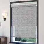 Gri Düz Çiftli Stor Perde | Lucent - Görsel 3