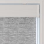 Gri Düz Çiftli Stor Perde | Lucent - Görsel 6