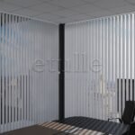 Gri Düz PVC Dikey Perde - Görsel 3