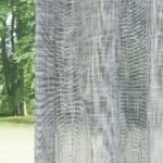 Gri Keten Çizgi Efekli Kalın Dökümlü Düz Tül Perde | Torin - Görsel 5