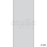 Gri Oval Düz PVC Dikey Perde - Görsel 8
