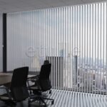 Gri Perfore PVC Dikey Perde - Görsel 4