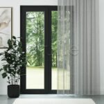 Gri Şantuk Efekli Düz Tül Perde | Jazz - Görsel 2