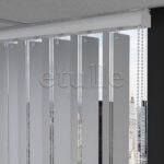 Gri Şeffaf Çizgili PVC Dikey Perde - Görsel 5
