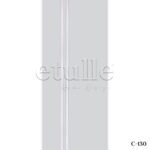 Gri Şeffaf Çizgili PVC Dikey Perde - Görsel 8