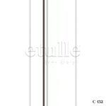 Kahverengi - Gri Çizgili PVC Dikey Perde - Görsel 8