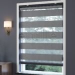 Gri Blackout Zebra Perde | Kanbina - Görsel 3