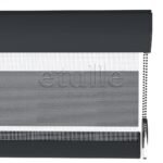 Gri Blackout Zebra Perde | Kanbina - Görsel 8