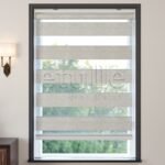 Ekru Desenli Zebra Perde | Kensal - Görsel 2