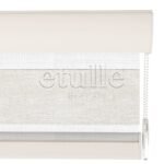 Ekru Desenli Zebra Perde | Kensal - Görsel 8