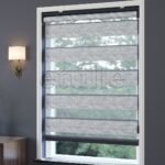 Gri Desenli Zebra Perde | Kensal - Görsel 3