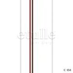 Kırmızı - Kahverengi Çizgili PVC Dikey Perde - Görsel 8