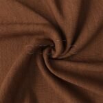 Koyu Turuncu Keten Desen Efekli Dökümlü Fon Perde | Ezri - Görsel 5