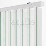 Koyu Yeşil - Yeşil Çizgili PVC Dikey Perde