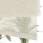 Krem Düz Çiftli Stor Perde | Ornare