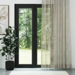 Krem File Zemin Kalın Keten Efekli Düz Tül Perde | Minos - Görsel 2