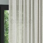 Krem Naturel Soft Keten Düz Tül Perde | Sumba