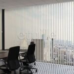 Krem Oval Perfore PVC Dikey Perde - Görsel 4