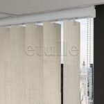 Krem Oval Perfore PVC Dikey Perde - Görsel 5