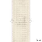 Krem Oval Perfore PVC Dikey Perde - Görsel 8