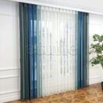 Lafe - Çizgili Dikey Tül Perde - Görsel 11