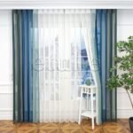 Lafe - Çizgili Dikey Tül Perde - Görsel 3