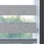 Kahverengi Desenli Zebra Perde | Loch - Görsel 7