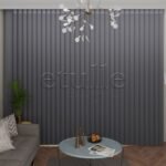 Lucino - Düz Dikey Tül Perde - Görsel 5