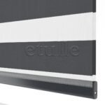 Antrasit Blackout Zebra Perde | Mais