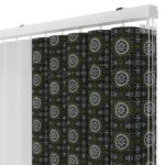 Majorelle - Baskılı Dikey Tül Perde