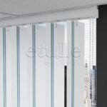Mavi Çizgili PVC Dikey Perde - Görsel 5
