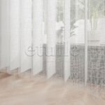 Mıstral - Jakarlı Dikey Tül Perde - Görsel 6