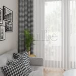 Mono - Baskılı Dikey Tül Perde - Görsel 5