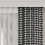 Mono - Baskılı Dikey Tül Perde - Görsel 6