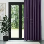 Mor Hasır Keten Karartma Fon Perde | Bonita - Görsel 2