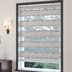 Koyu Krem Pliseli Zebra Perde | Morricone - Görsel 3