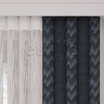 Moss Kafka - Baskılı Dikey Tül Perde - Görsel 6